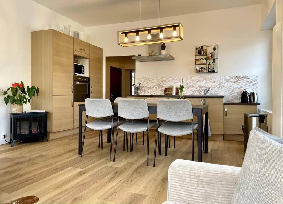 Chaleureux Appartement Entre Lac Et Montagne Neuvecelle Esterno foto